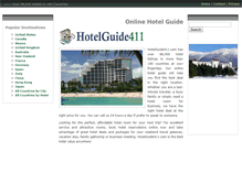 Tablet Screenshot of hotelguide411.com